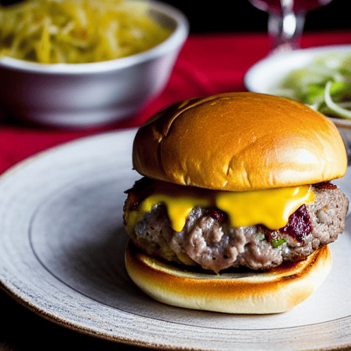 Alsatian Choucroute Burger