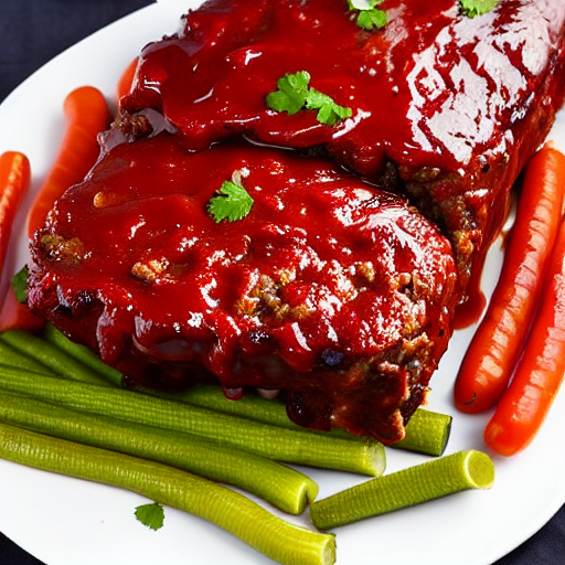 Halal BBQ Meatloaf