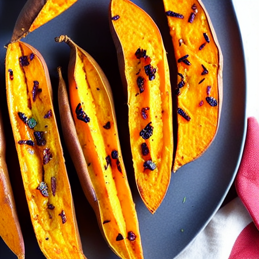 Baked Sweet Potato Wedges