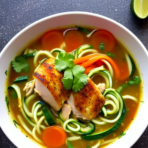 Chicken Zoodle Soup