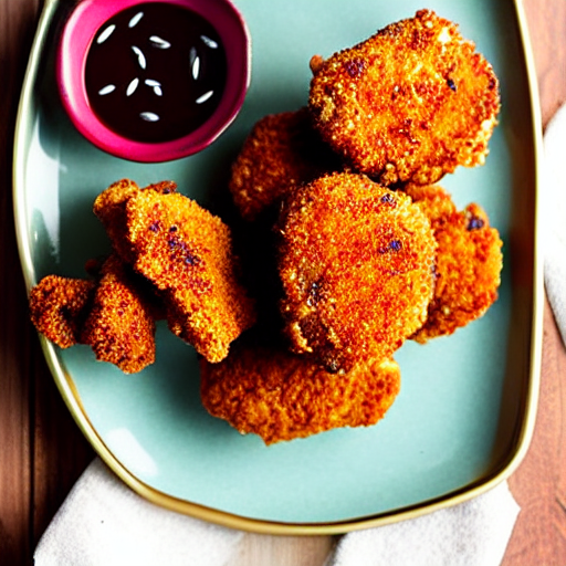 Vegan Popcorn Chicken