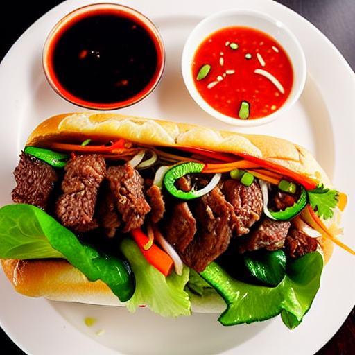 Bánh Mì Bò Xào