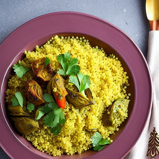 Couscous aux Artichauts
