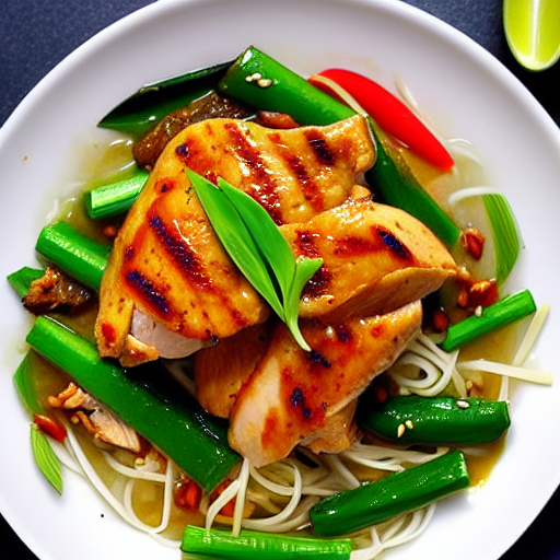 Gà Xào Sả Ớt