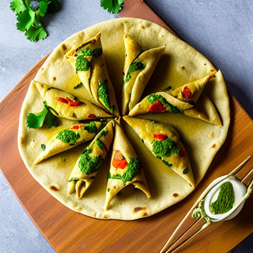 Methi Thepla Roll