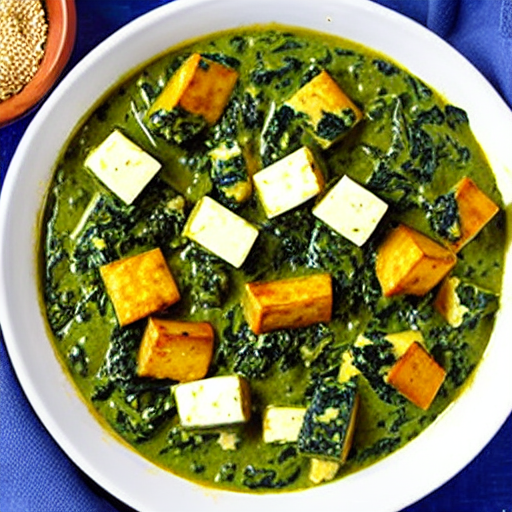 Keto Spinach Paneer