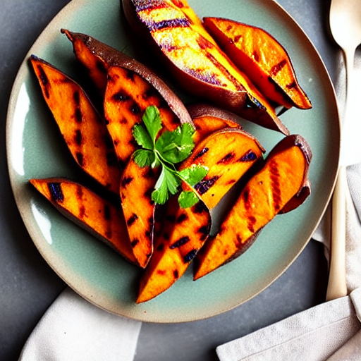 Batata Doce na Brasa