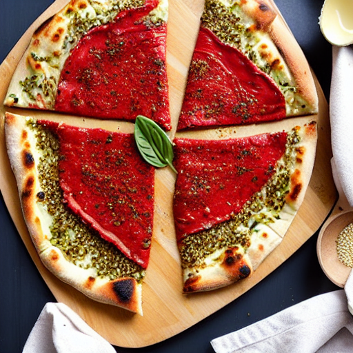 Zaatar Pizza