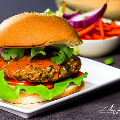 Red Curry Burger