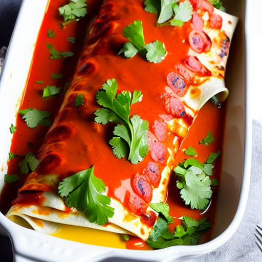 Vegetable Enchiladas