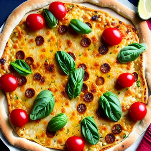 Savory Matzo Pizza
