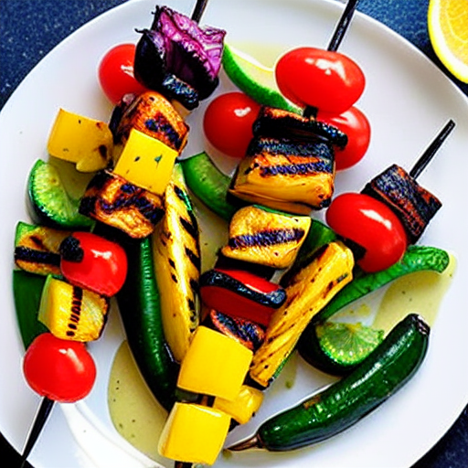 Grilled Vegetable Skewers