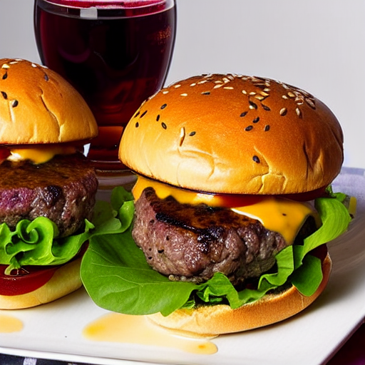 Burgundy Beef Burger