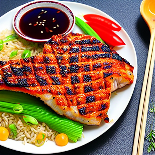Sesame Grilled Fish