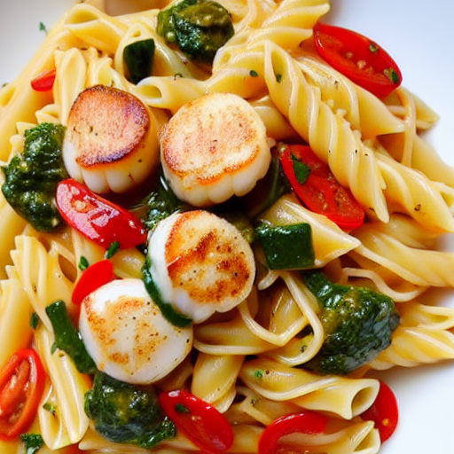 Pasta con Capesante