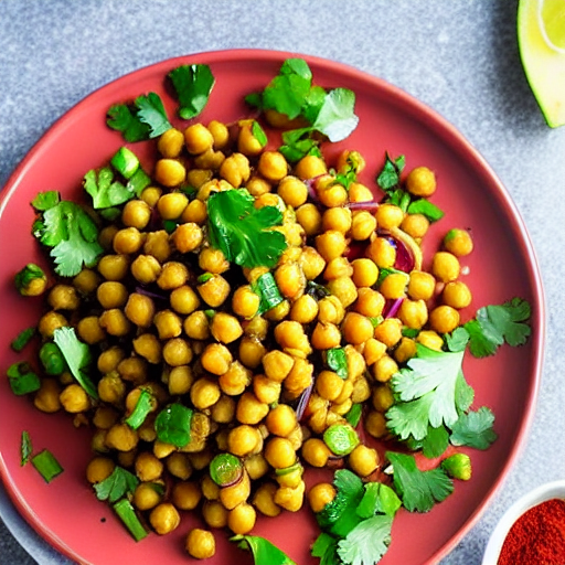 Spiced Chickpea Salad