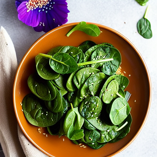 Seasoned Spinach