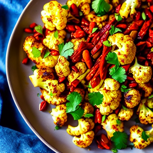 Moroccan Spiced Cauliflower