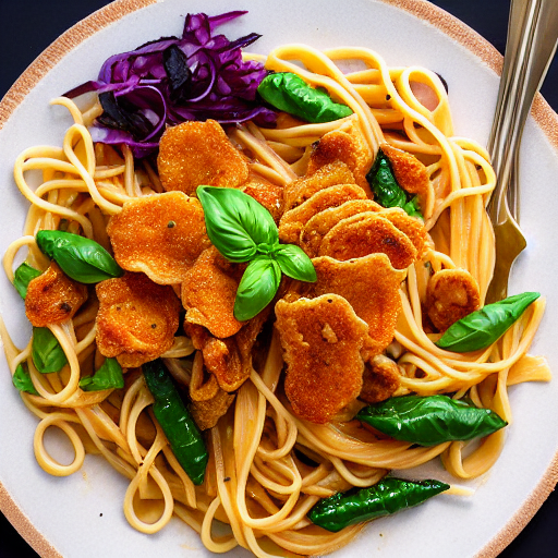 Pasta con Chicharrón