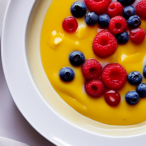 Zabaglione con Frutta