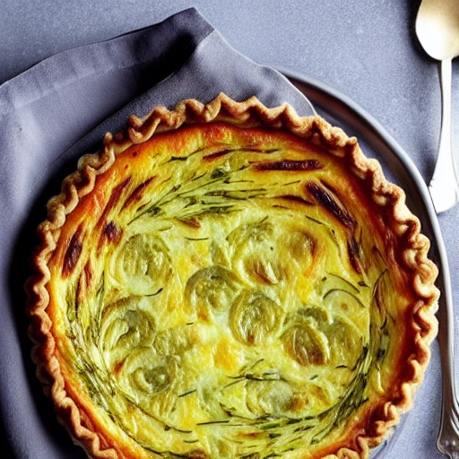 Quiche aux Poireaux