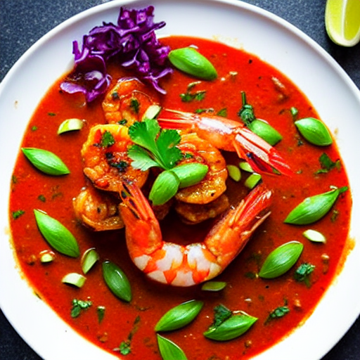 Prawns Bil Kousa
