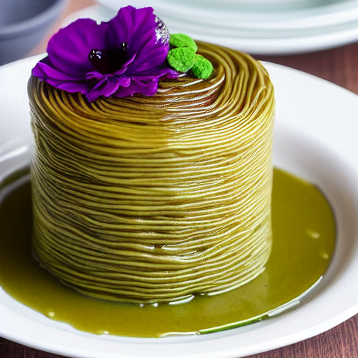 Soba Noodle Cake