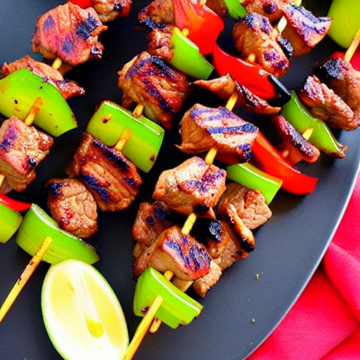 Spicy Beef Skewers