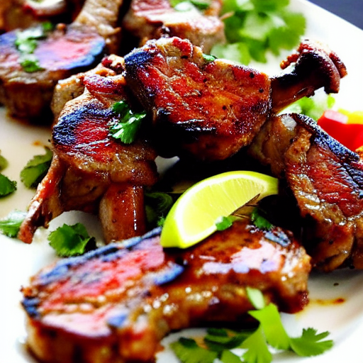 Coriander Lamb Chops