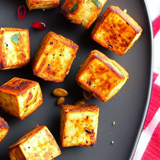 Baked Tofu Bites