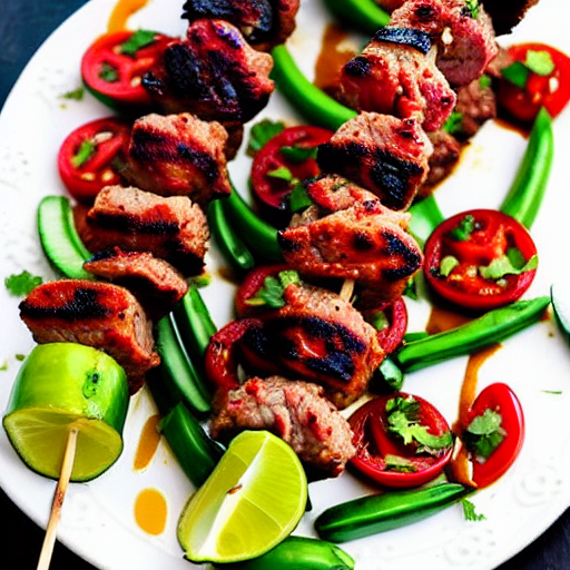 Spicy Lamb Kebab