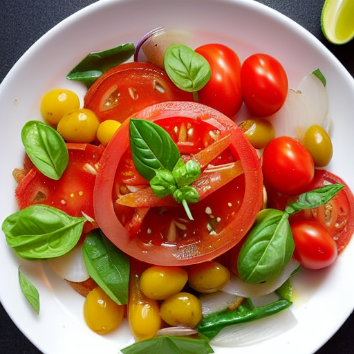 Ensalada de Tomate y Cebolla