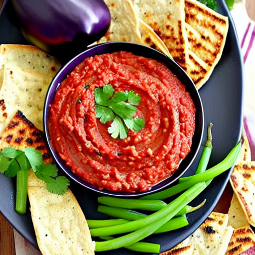 Spicy Eggplant Dip