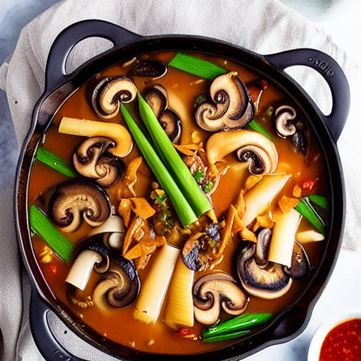 Mushroom Hot Pot