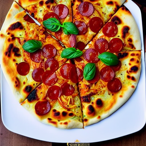 Cabbage Paratha Pizza