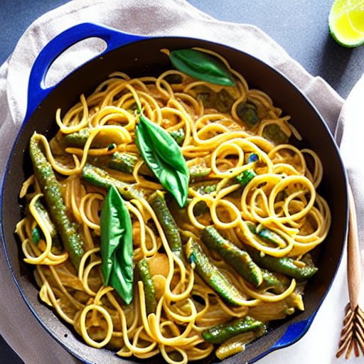Pasta de Rajas Poblanas