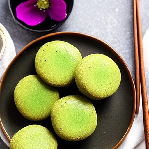 Keto Green Tea Mochi