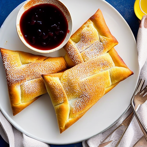 Bougatsa with Custard