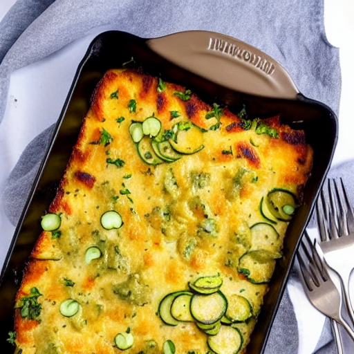Keto Chicken and Zucchini Casserole