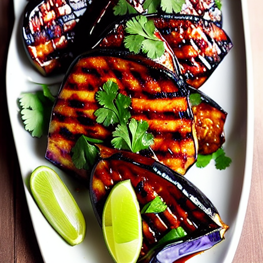 Thai BBQ Eggplant