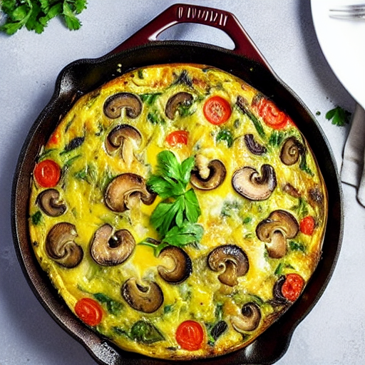 Mushroom Frittata