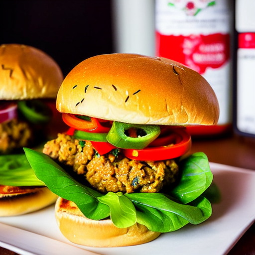 Thai Red Curry Burger