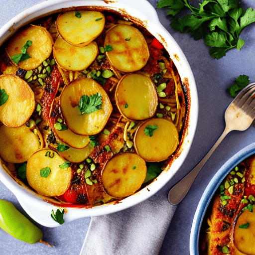 Lebanese Potato Bake