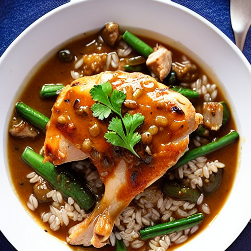 Riced Cauliflower Coq au Vin