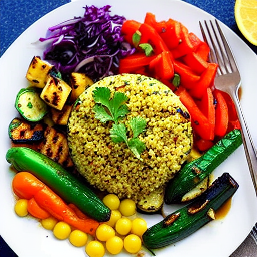 Couscous with Grilled Vegetables