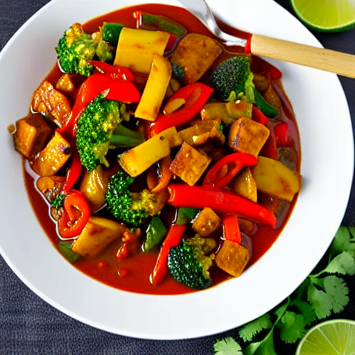 Vegan Vegetable Jalfrezi