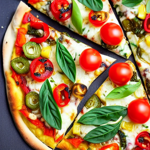 Mediterranean Veggie Pizza