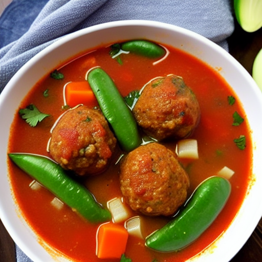 Keto Meatball Soup