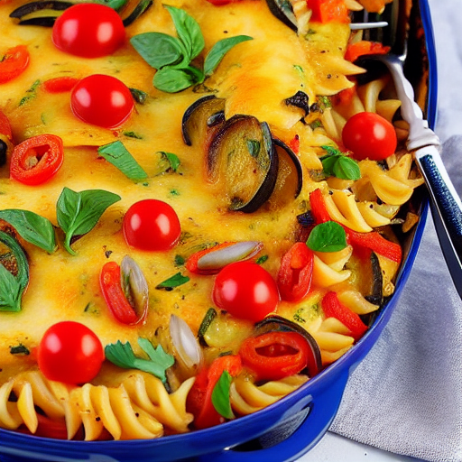 Ratatouille Pasta Bake