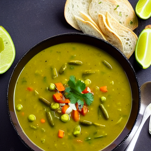 Sopa de Ajo Verde